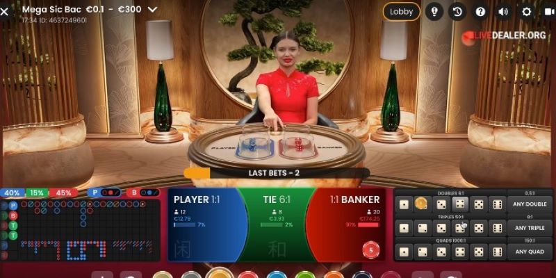 Sicbo cực phù hợp cho tân thủ PP Gaming KUBET77